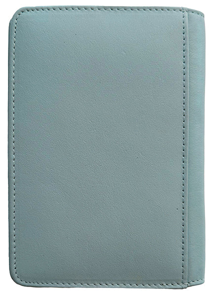 Personalized Monogrammed Leather RFID Passport Cover Holder