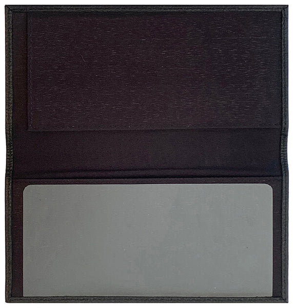 Basic Genuine Leather Checkbook Cover