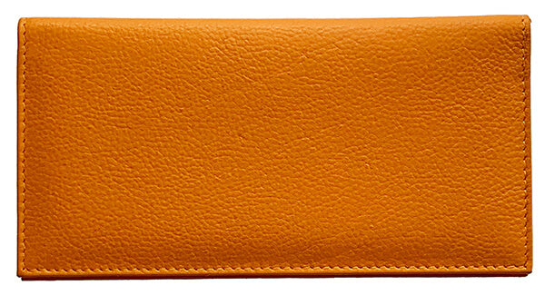 Basic Genuine Leather Checkbook Cover