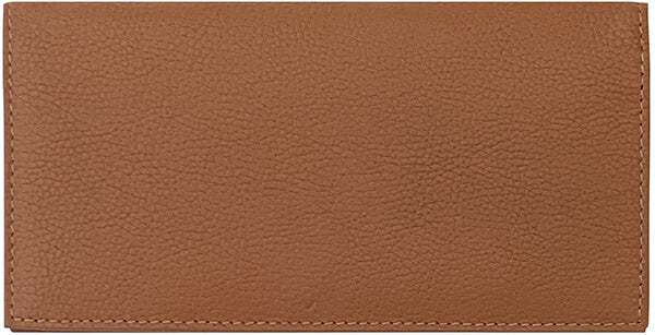 Basic Genuine Leather Checkbook Cover