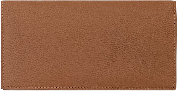 Basic Genuine Leather Checkbook Cover