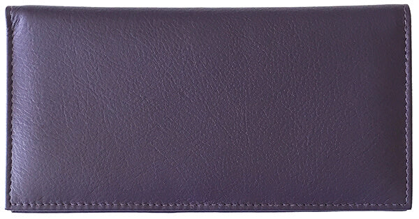 Basic Genuine Leather Checkbook Cover