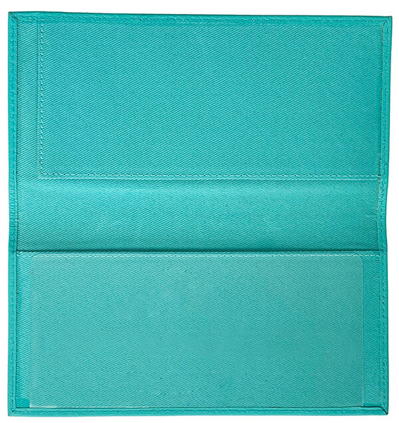 Basic Genuine Leather Checkbook Cover