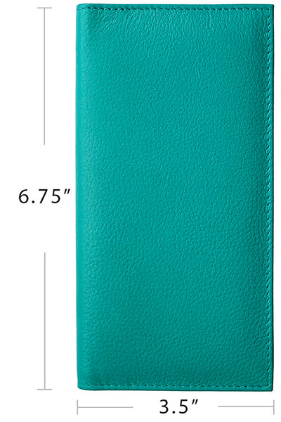 Basic Genuine Leather Checkbook Cover