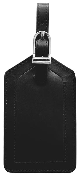 Genuine Top Grain Leather Luggage Tag