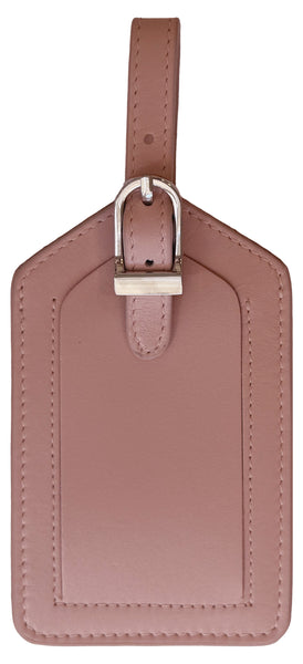 Genuine Top Grain Leather Luggage Tag