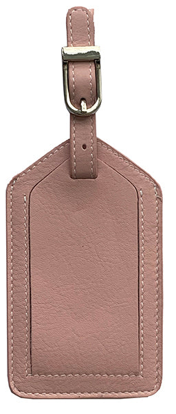 Genuine Top Grain Leather Luggage Tag