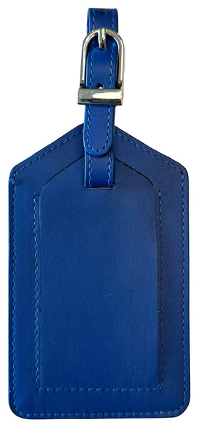 Genuine Top Grain Leather Luggage Tag
