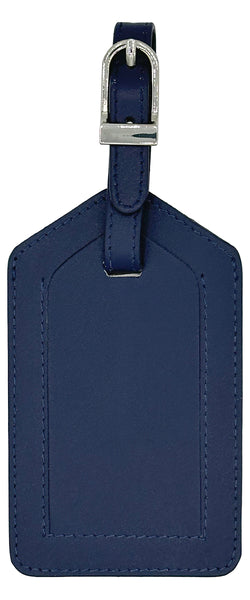 Genuine Top Grain Leather Luggage Tag