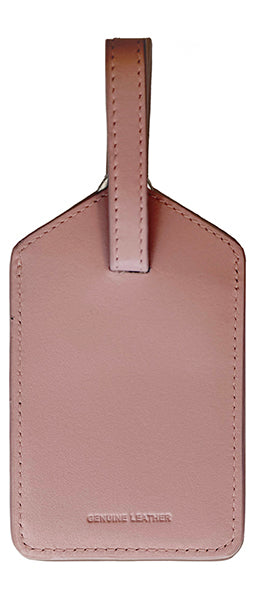 Genuine Top Grain Leather Luggage Tag