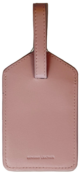 Personalized Monogrammed Leather Luggage Tag
