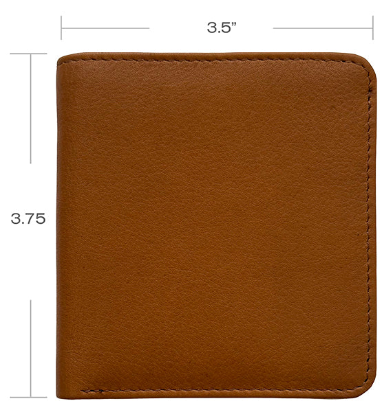 Personalized Genuine Leather Womens Mini Wallet