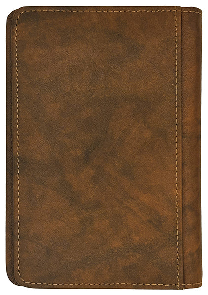 Personalized Monogrammed Leather RFID Passport Cover Holder and Luggage Tag