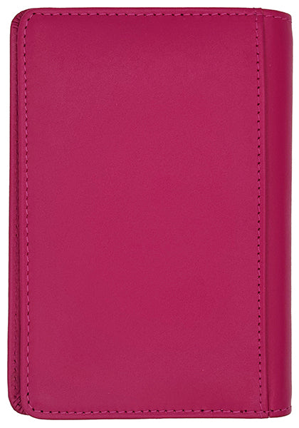 Personalized Monogrammed Leather RFID Passport Cover Holder and Luggage Tag