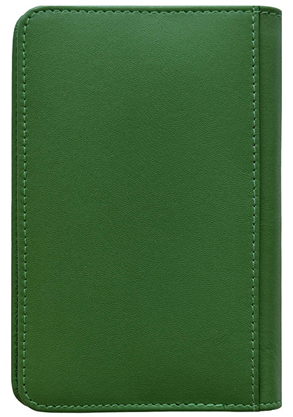 Personalized Monogrammed Leather RFID Passport Cover Holder and Luggage Tag