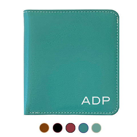 Personalized Genuine Leather Womens Mini Wallet