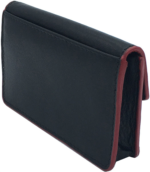 Genuine Leather Personalized RFID Card Holder - A&A Creative Designs