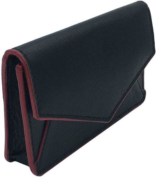 Genuine Leather Personalized RFID Card Holder - A&A Creative Designs