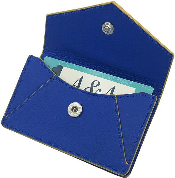Genuine Leather Personalized RFID Card Holder - A&A Creative Designs