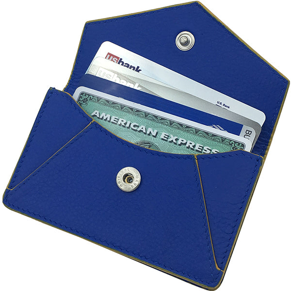 Genuine Leather Personalized RFID Card Holder - A&A Creative Designs