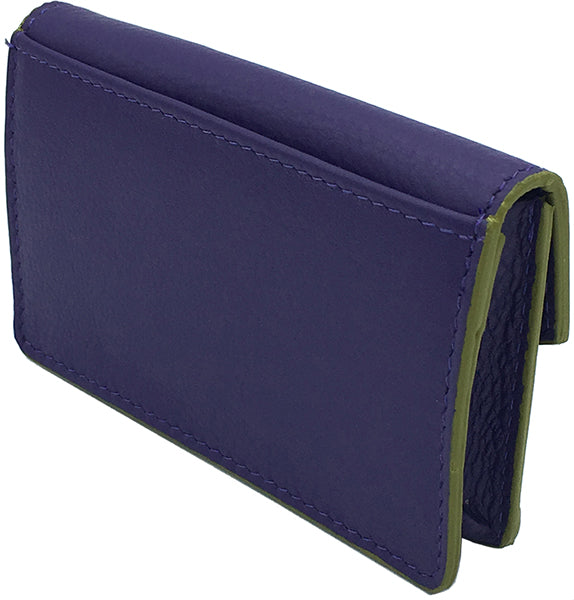 Genuine Leather Personalized RFID Card Holder - A&A Creative Designs