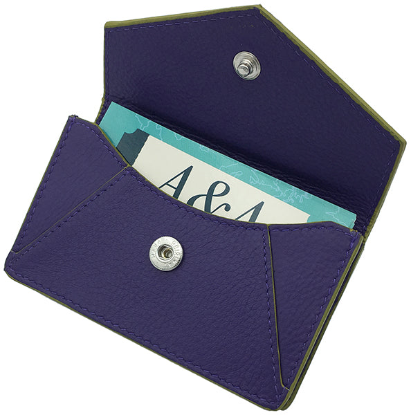 Genuine Leather Personalized RFID Card Holder - A&A Creative Designs