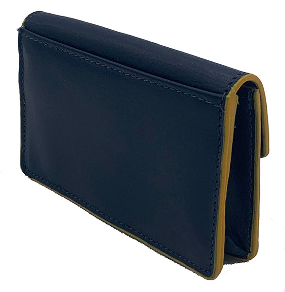 Genuine Leather Personalized RFID Card Holder - A&A Creative Designs