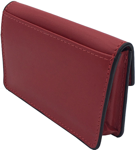 Genuine Leather Personalized RFID Card Holder - A&A Creative Designs