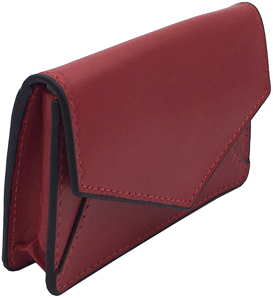 Genuine Leather Personalized RFID Card Holder - A&A Creative Designs