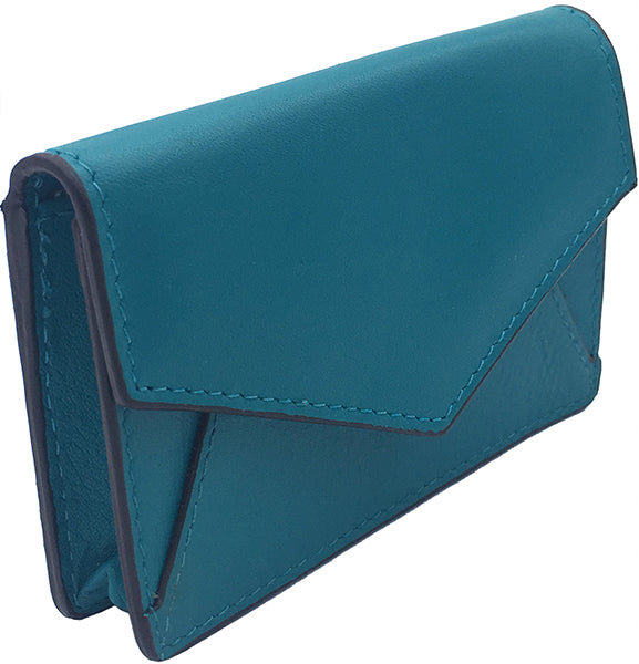 Genuine Leather Personalized RFID Card Holder - A&A Creative Designs