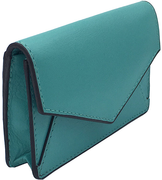 Genuine Leather Personalized RFID Card Holder - A&A Creative Designs