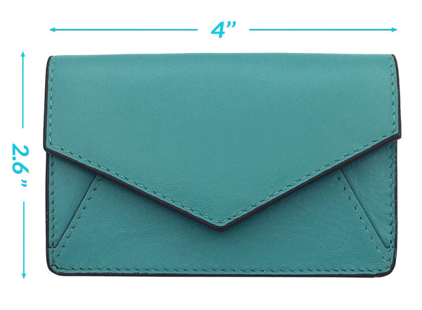 Genuine Leather Personalized RFID Card Holder