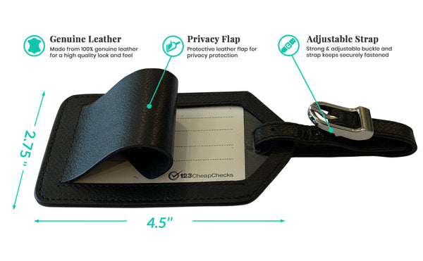 Personalized Passport Cover Holder and 2 Luggage Tags