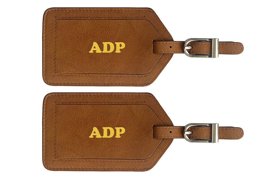 Leather Luggage Tags