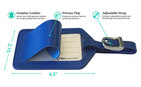 Personalized Passport Cover Holder and 2 Luggage Tags