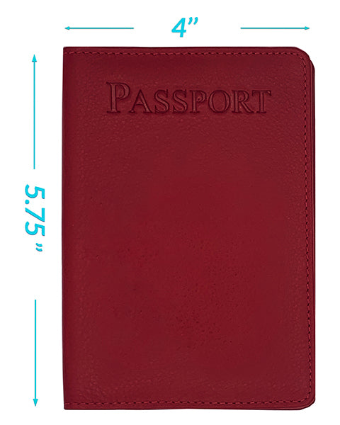 Personalized Passport Cover Holder and 2 Luggage Tags
