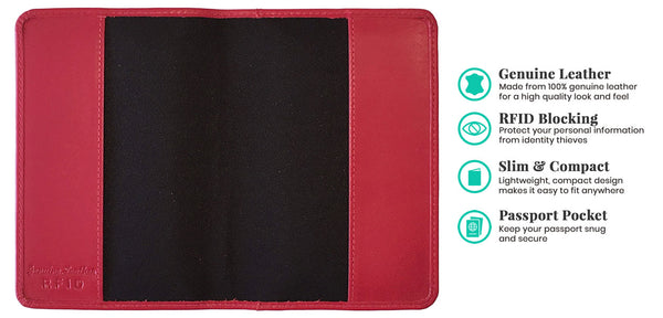 Personalized Passport Cover Holder and 2 Luggage Tags