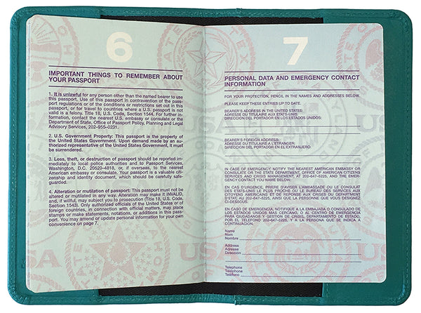 Personalized Passport Cover Holder and 2 Luggage Tags - A&A Creative Designs