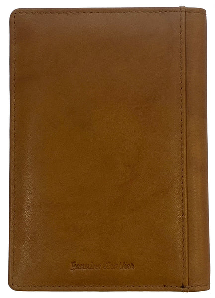 Personalized Monogrammed Leather RFID Passport Wallet and 2 Luggage Tags - A&A Creative Designs