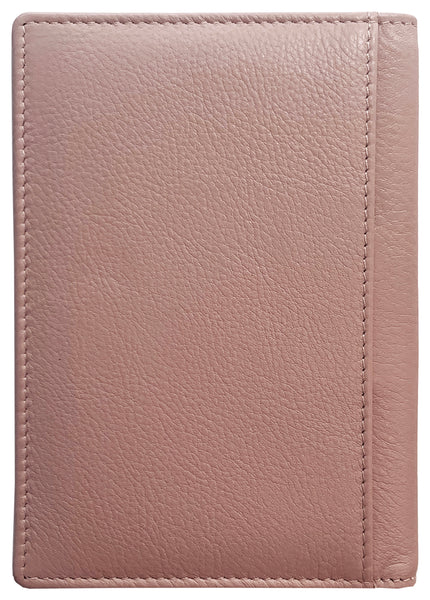 Personalized Monogrammed Leather RFID Passport Wallet and Luggage Tag