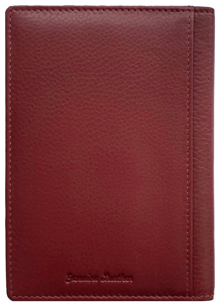 Personalized Monogrammed Leather RFID Passport Wallet and 2 Luggage Tags