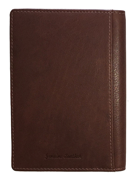Personalized Monogrammed Leather RFID Passport Wallet and 2 Luggage Tags - A&A Creative Designs