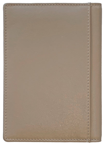 Personalized Monogrammed Leather RFID Passport Wallet and 2 Luggage Tags
