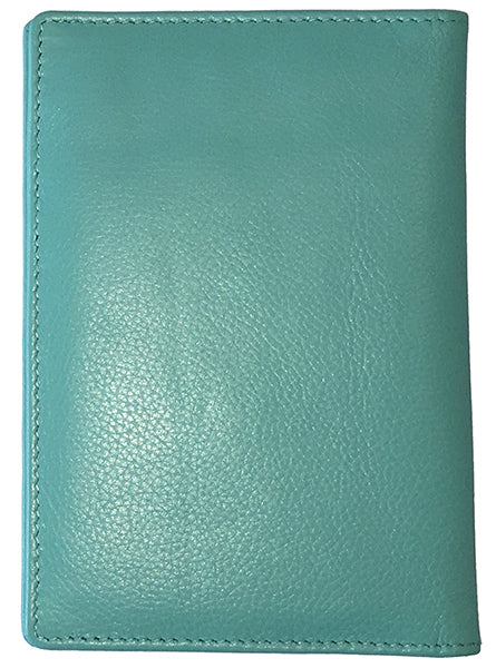 Personalized Monogrammed Leather RFID Passport Wallet and 2 Luggage Tags - A&A Creative Designs